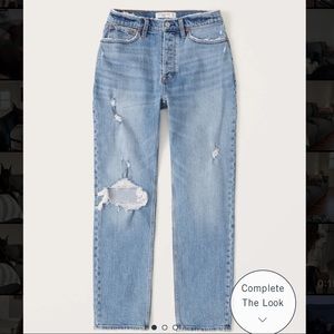 SOLD ☀️ BRAND NEW ABERCROMBIE STRAIGHT JEANS